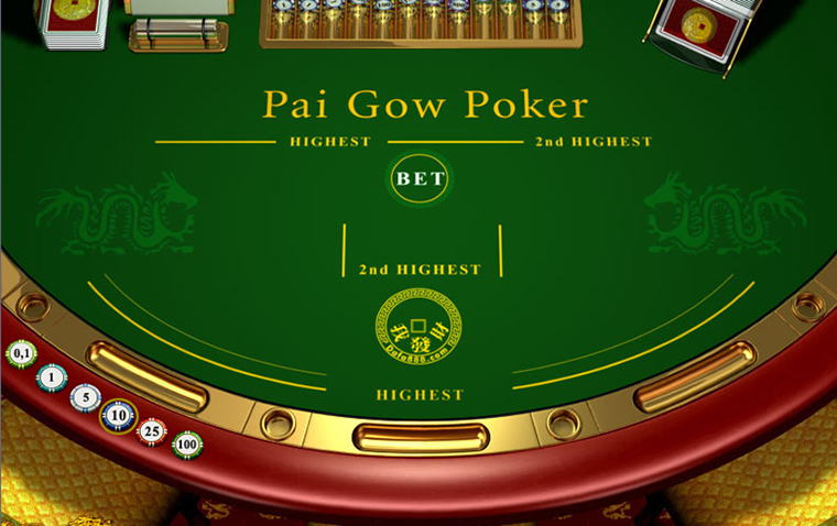 Pai Gow Table Layout